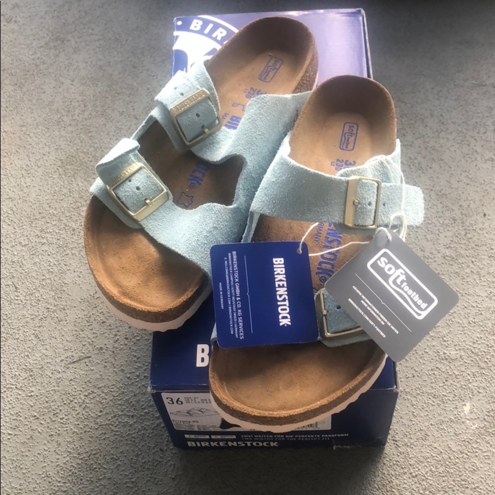 Birkenstock suede Arizona EU 36 soft footbed
